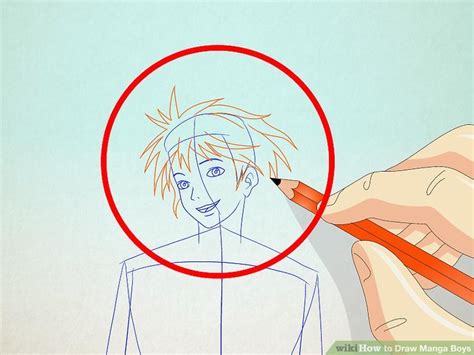 How To Draw Manga Boys 7 Steps With Pictures Wikihow Fun
