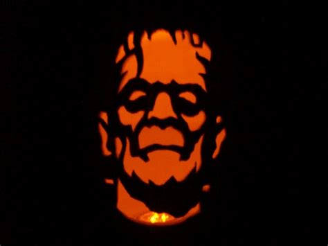 Frankenstein Pumpkin Carving Scary Halloween Pumpkins