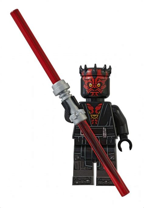 Lego Darth Maul In Star Wars Robes And Lightsaber Star Wars Mini Figure
