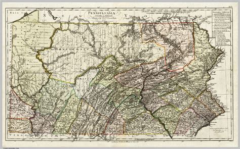 Pennsylvania David Rumsey Historical Map Collection