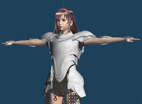 Unity Humanoid Model Female 034 Free 3D Model Animated Rigged CGTrader