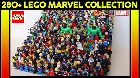 lego marvel minifigures collection 350 youtube
