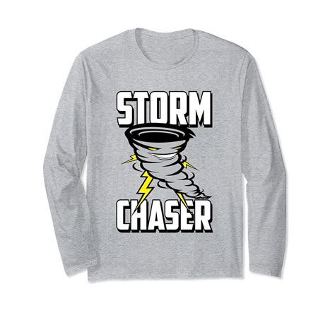 Storm Chaser Long Sleeve T Shirt T Tornado Shirt 4lvs 4loveshirt