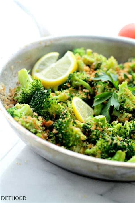 Garlicky Steamed Broccoli Recipe Diethood