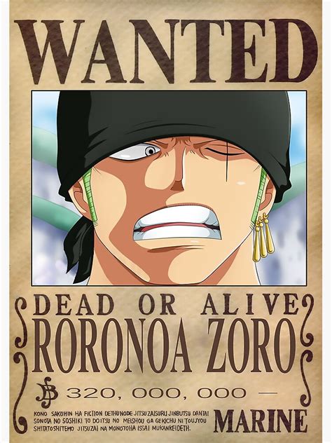 Zoro Op Poster For Sale By Axcler Redbubble