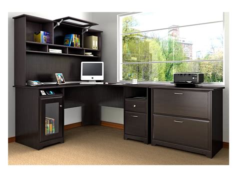 Erica 32 wide mango wood and black iron desk. L Desks Reviews: L Shaped Computer Desk