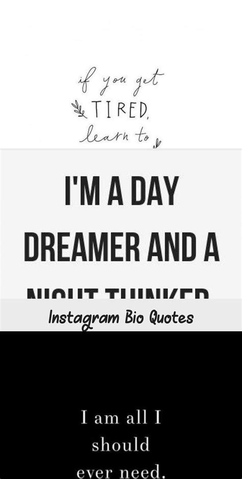 Quotes For Instagram Bio Inspiration