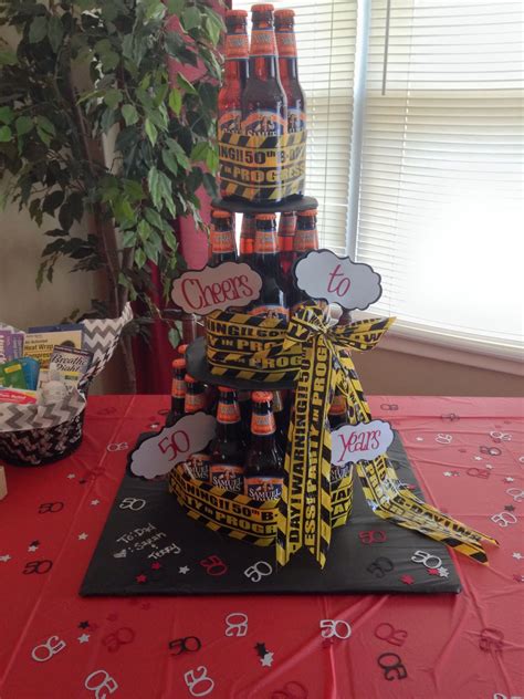 Dads have always been there for us; Beer cake for my Dad on his 50th Birthday | Milestone ...