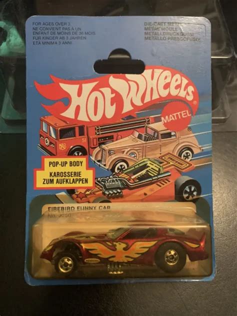 Hot Wheels 1983 Firebird Funny Car 3250 On International Card 4799