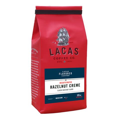 Hazelnut Cream Decaffeinated Lacas Coffee Company Roastery