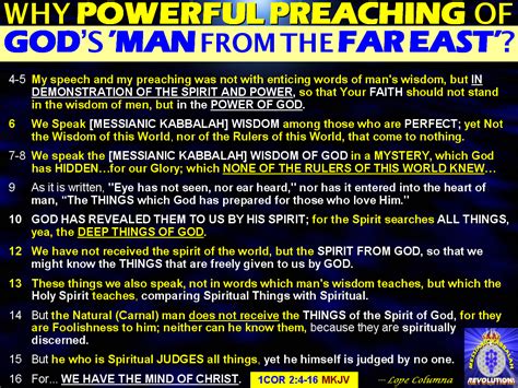 The Bible Explainer And Revelator Q535 You Speak And Act Like A Prophet