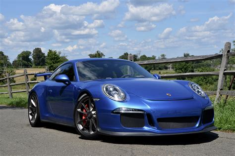 Dealer Inventory 2015 Porsche Gt3 Sapphire Blue Rennlist Porsche