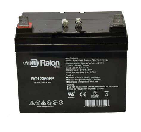 Duracell Ultra Durdc12 35j 12v 35ah Lawn Mower Battery 1 Pack