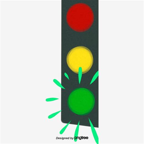 Green Traffic Light Clipart Transparent Png Hd Traffic Safety Signal