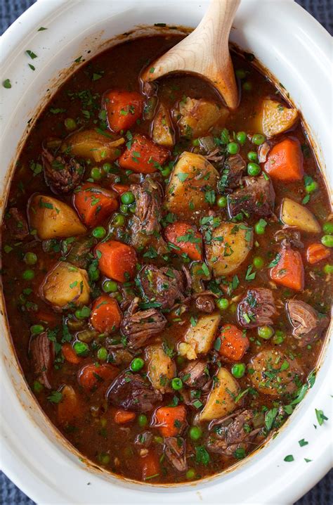 Easy Slow Cooker Venison Stew Recipe Growingafricanhairlong