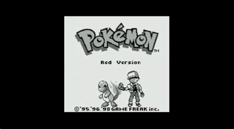 Pokémon Red Version And Pokémon Blue Version Video Games And Apps
