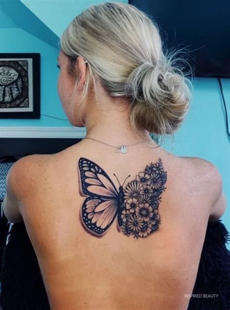 Back Tattoos For Women That Is Eye Catching Photos Butterfly