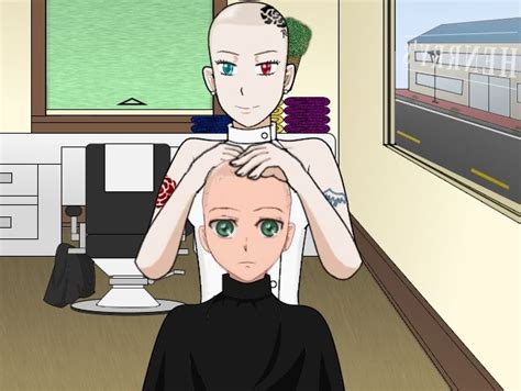 Chise Headshave By Ugjcyfydtdyfucucucu On Deviantart Bald Girl Bald Man Pop Culture Art