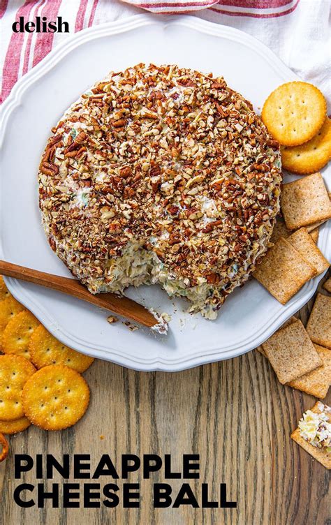 Pineapple Cheese Ball Has Everything Going For Itdelish Holiday Dinner