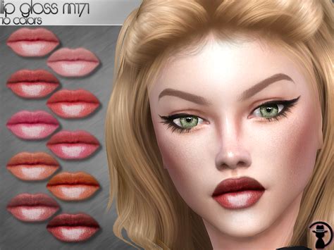 The Sims Resource Lip Gloss M171