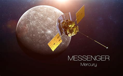 Image Planets Satellite Mercury Messenger Space