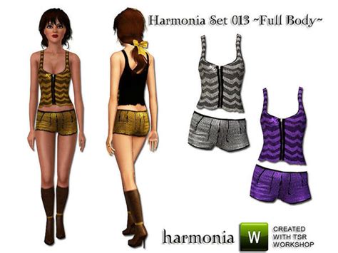 The Sims Resource Harmonia Set 013 ~full Body~