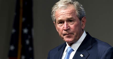 George W Bush Unironically Warns Of Middle East Chaos