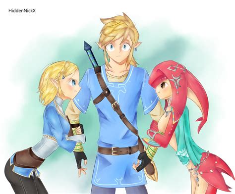 Cute Link And Zelda Art Aesthetic Skins