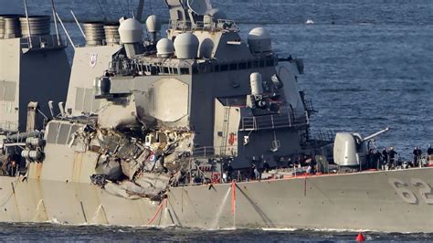 Delay In Reporting Of Deadly Us Destroyer Collision Raises Questions