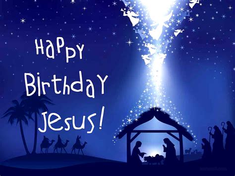 Happy Birthday Jesus Quotes Wallpapers And Hymns Soshareit