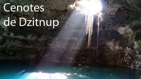 Cenotes De Dzitnup Yucatán Youtube