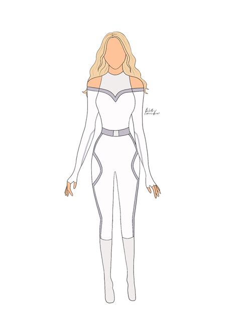 Drawn By Me Bridgiesart On Instagram Female Superhero Suit Design