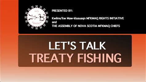 Lets Talk Treaty Fishing Youtube