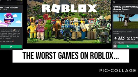 Playing The Worst Roblox Games Ever Youtube