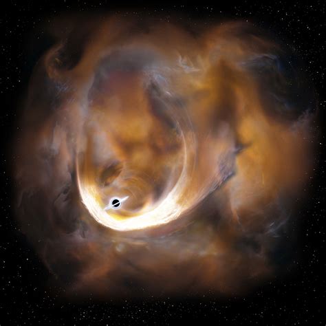Astronomers Discover Second Largest Black Hole In The Milky Way