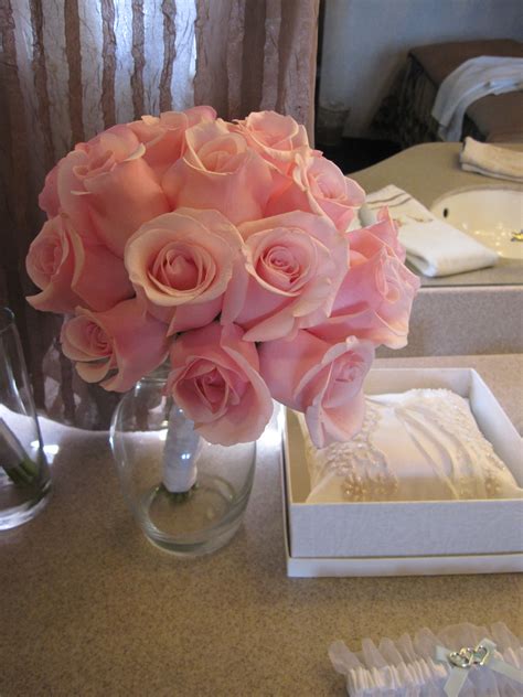 24 Pink Roses Bridal Bouquet Rose Bridal Bouquet Bridal Bouquet