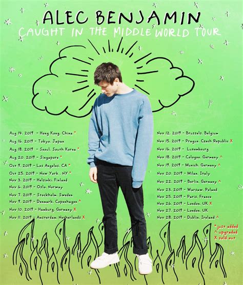 Alec Benjamin On Twitter Im Playing My First Asia Headline Shows This Summer Pre Sale Starts