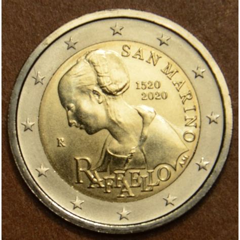 Euromince Mince Euro San Marino Raffaello Bu