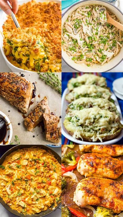 With these easy dinner ideas for two, the ultimate test of a relationship is if you can tolerate each other in the kitchen. 30 easy healthy family dinner ideas - Family Food on the Table