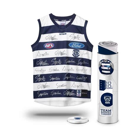 Jun 16, 2021 · geelong cats and the western bulldogs will go head to head in a friday night blockbuster, with both sides sitting inside the top three on the ladder. Geelong Cats 2020 Team Signed Guernsey | Ultimate Sports ...