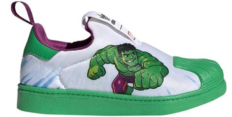 Marvel 5 Zapatillas Clásicas Sobre Hulk Hechas Por Vans Adidas Y
