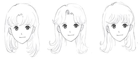 How to draw an anime with curly hair. How To Draw Anime Girl Hair Step By Step For Beginners ...