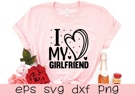 I Love My Girlfriend Svg Graphic By Designing Shop99 · Creative Fabrica