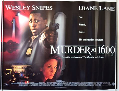 Murder At 1600 Original Cinema Movie Poster From British Quad Posters And Us 1