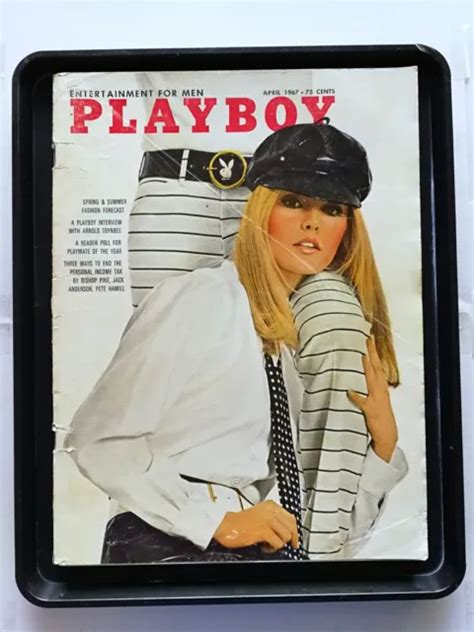 Playboy Magazine April 1967 Playmate Gwen Wong 123 Eur 619 Picclick Fr