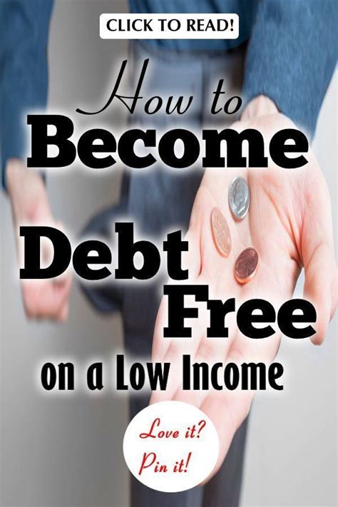 If you have a few blips on your credit file, you may want to start. How to Become Debt Free on a Low Income - #Debt #debtpayoff #FREE #Income | Debt free, Debt ...