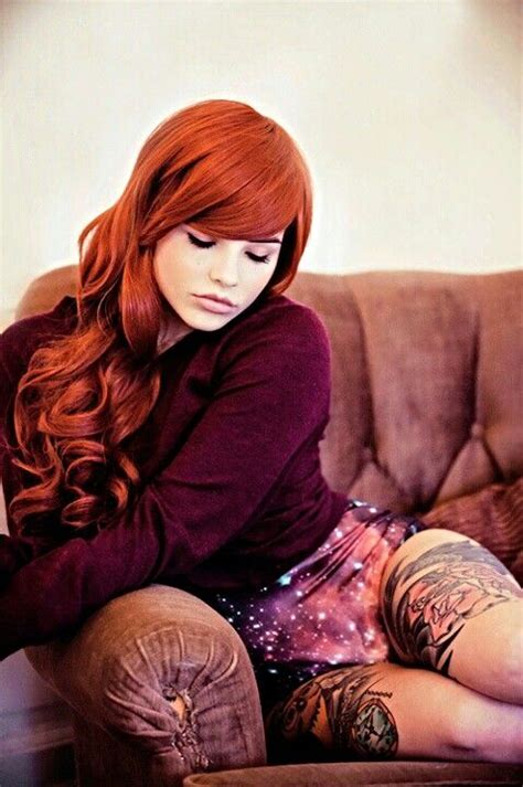 Beautiful Tattooed Women Beautiful Redhead Stunning Redhead