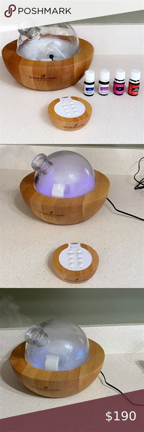 The included remote lets you choose from. Young Living's Aria Ultrasonic Diffuser + Bonus in 2020 ...
