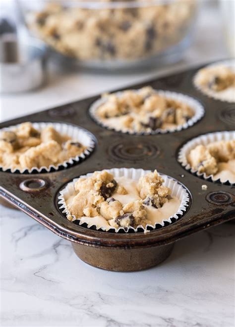Chocolate Chip Cookie Cheesecake Cups Recipe Chocolate Chip Cookie