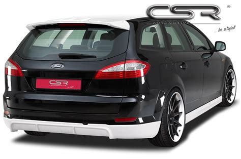 The ford mondeo ba7 was lowered here by the tuner mbdesign and equipped with new alloy wheels. Heckansatz Ford Mondeo BA7